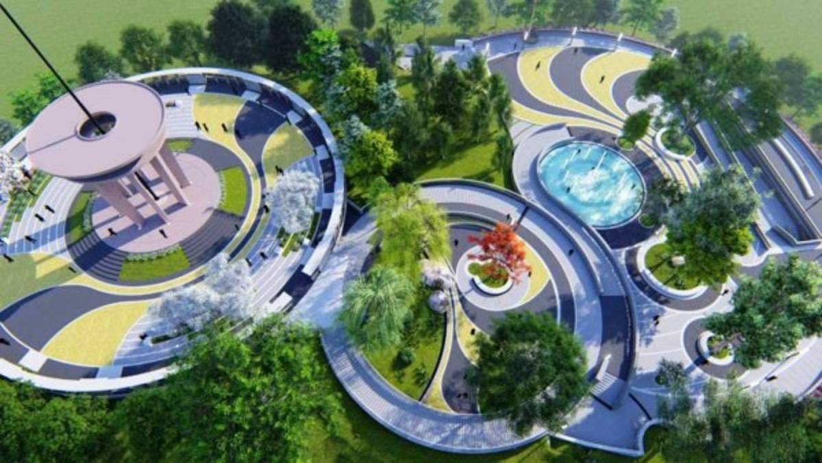 Este es el diseño elaborado para la ejecución de las plazas. Foto: Cortesía FET.