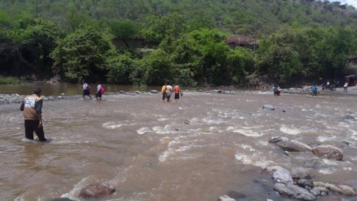 Lluvias y vientos causan daños en el sur y el centro de Honduras