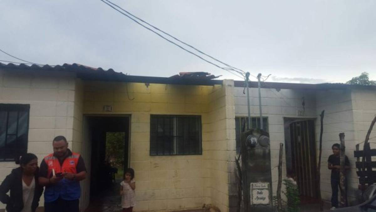 Vendaval deja sin techo unas 40 casas en Ciudad España