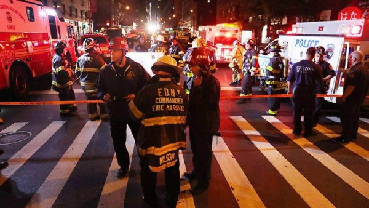 Explosión 'intencional' deja 29 heridos en Nueva York &nbsp;&nbsp;