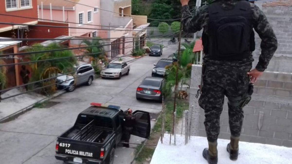 Bajo resguardo militar casa de expolicía Jorge Alberto Barralaga