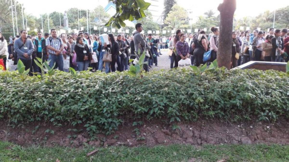 Más de 16 mil docentes concursan por una plaza en Honduras