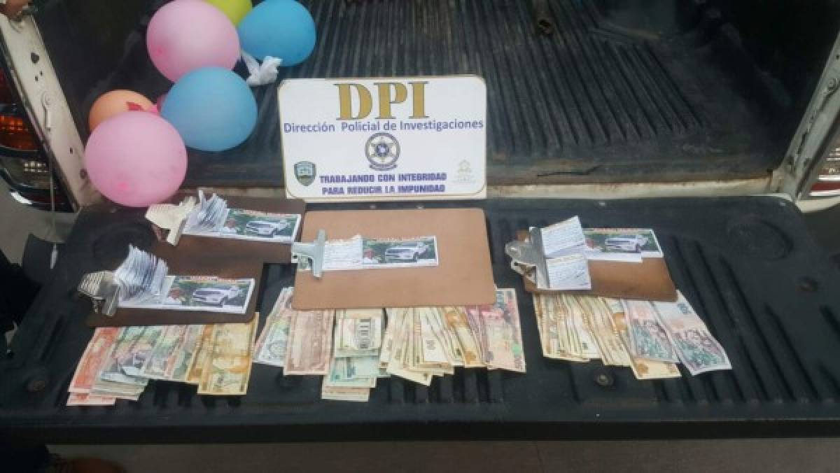 Capturan a cuatro hombres que vendían lotería clandestina en la capital de Honduras