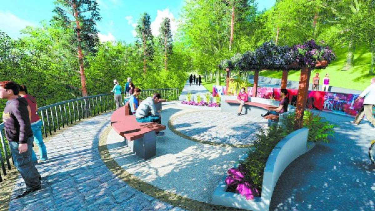 Listos diseños de tres primeras plazas del parque Juana Laínez