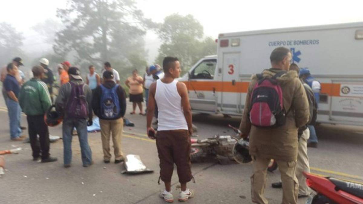 Muere joven que se conducía en motocicleta a la altura de Siguatepeque