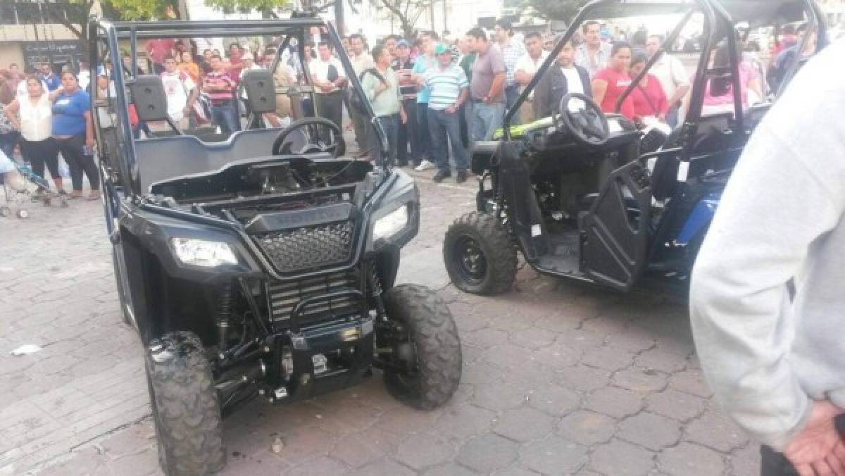 Zafarrancho en el centro de Tegucigalpa entre policías municipales y vendedores
