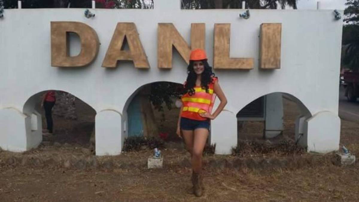 Daniela Villafranca, la elegante palillona que brilló en Danlí