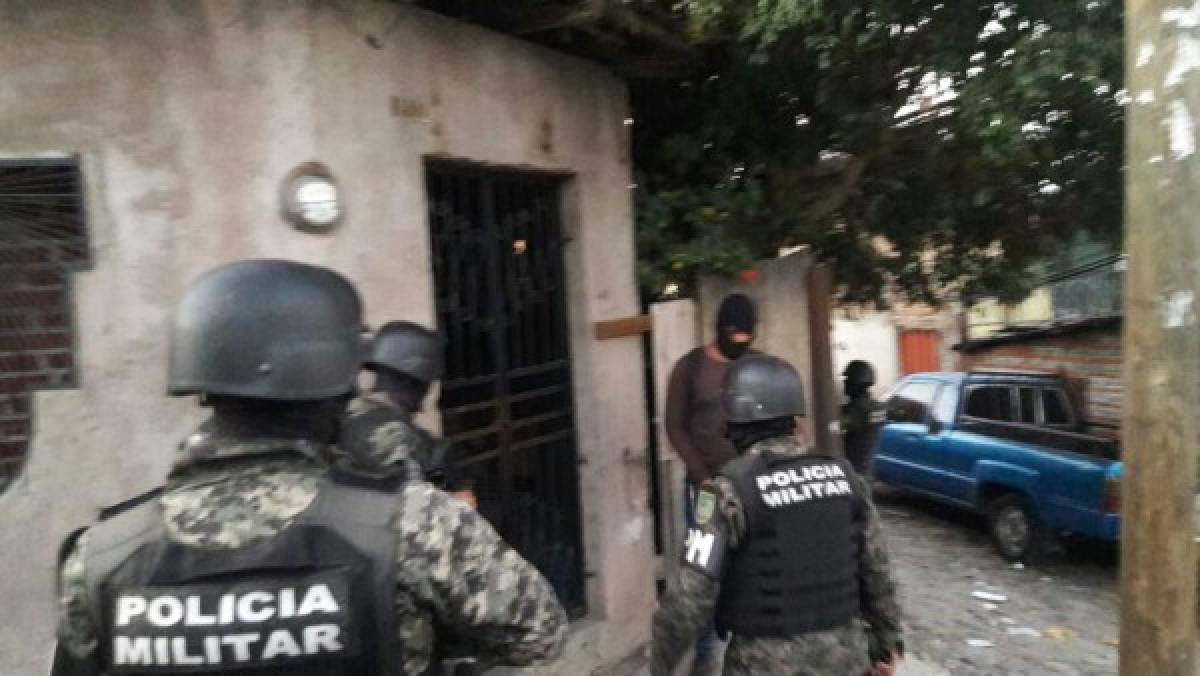 Los allanamientos se realizan en 25 ciudades del país (Foto: El Heraldo Honduras/ Noticias de Honduras)