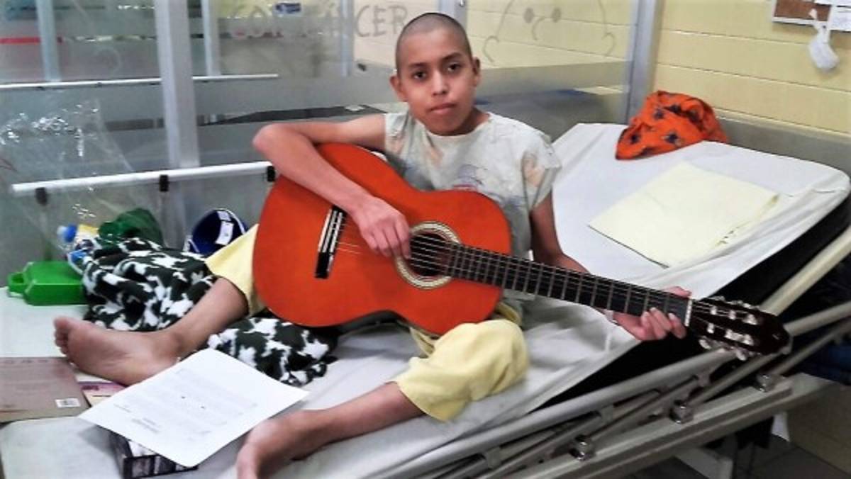 Pequeños músicos con alma de grandes guerreros