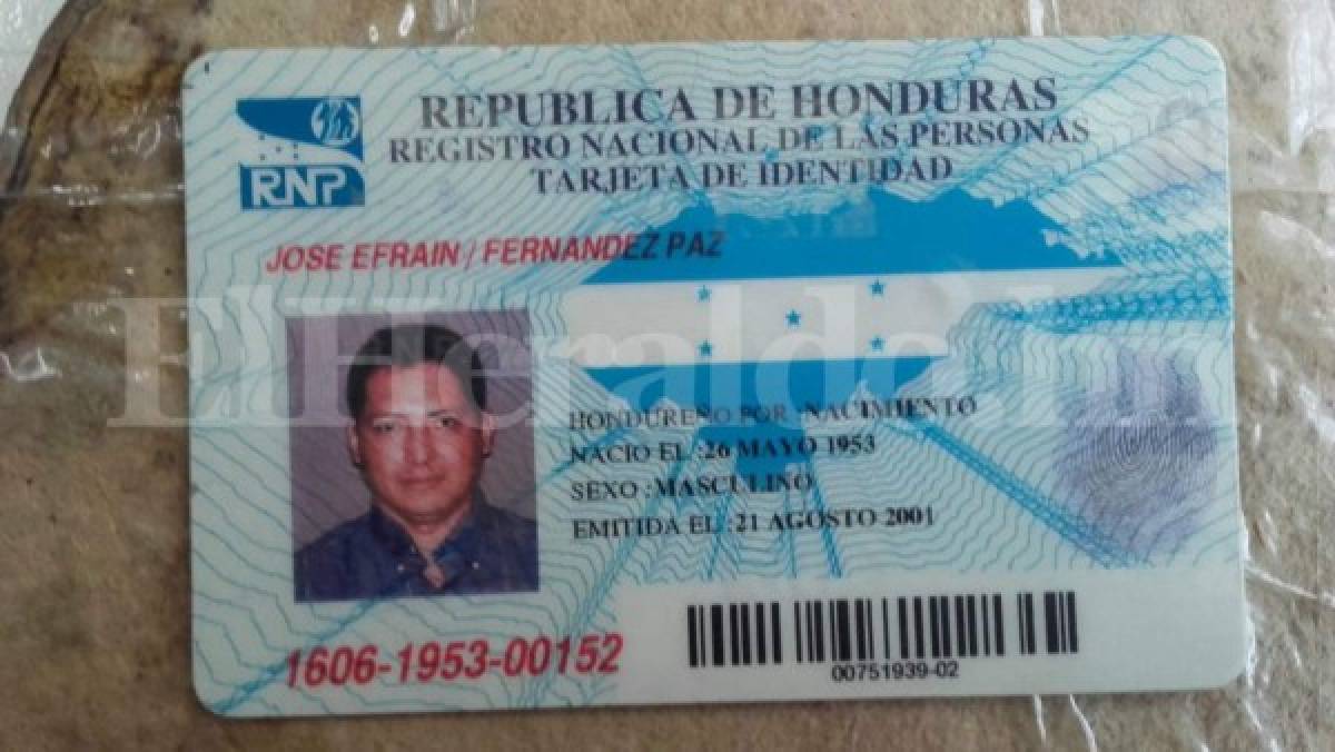 La víctima fue identificada como José Efraín Paz.