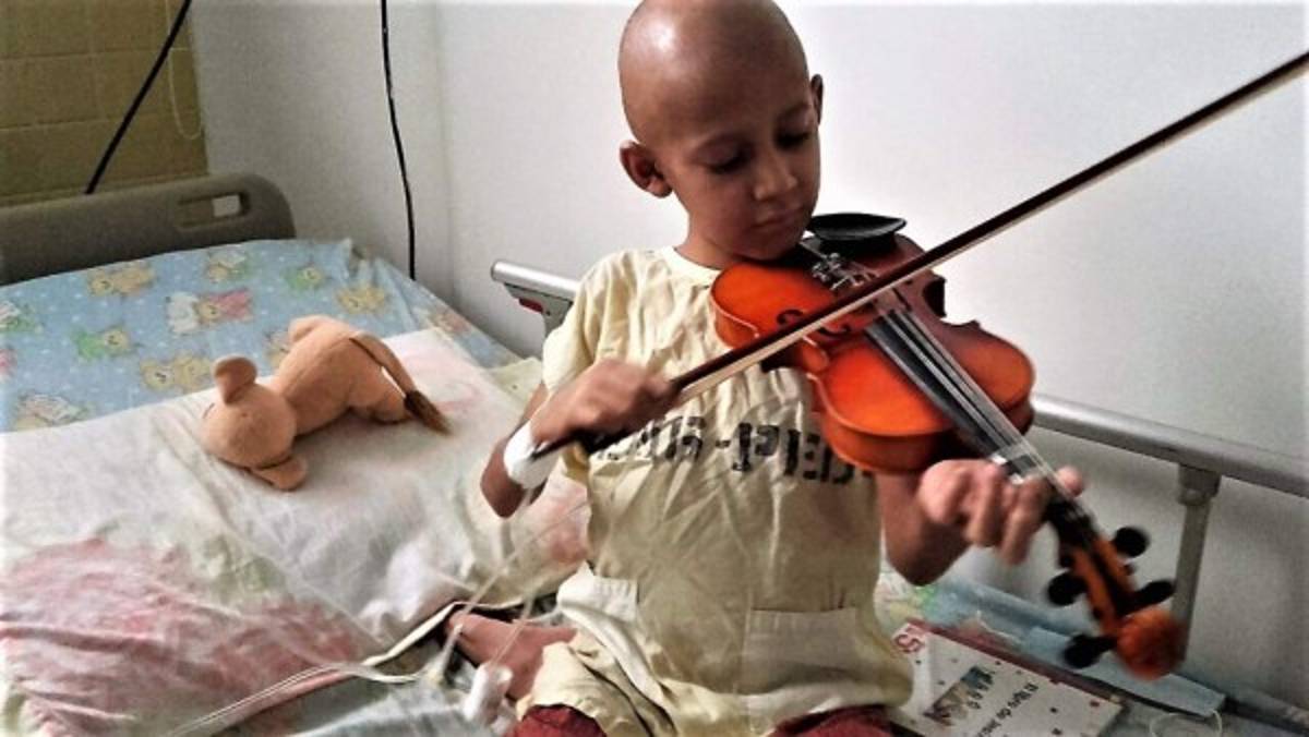 Pequeños músicos con alma de grandes guerreros