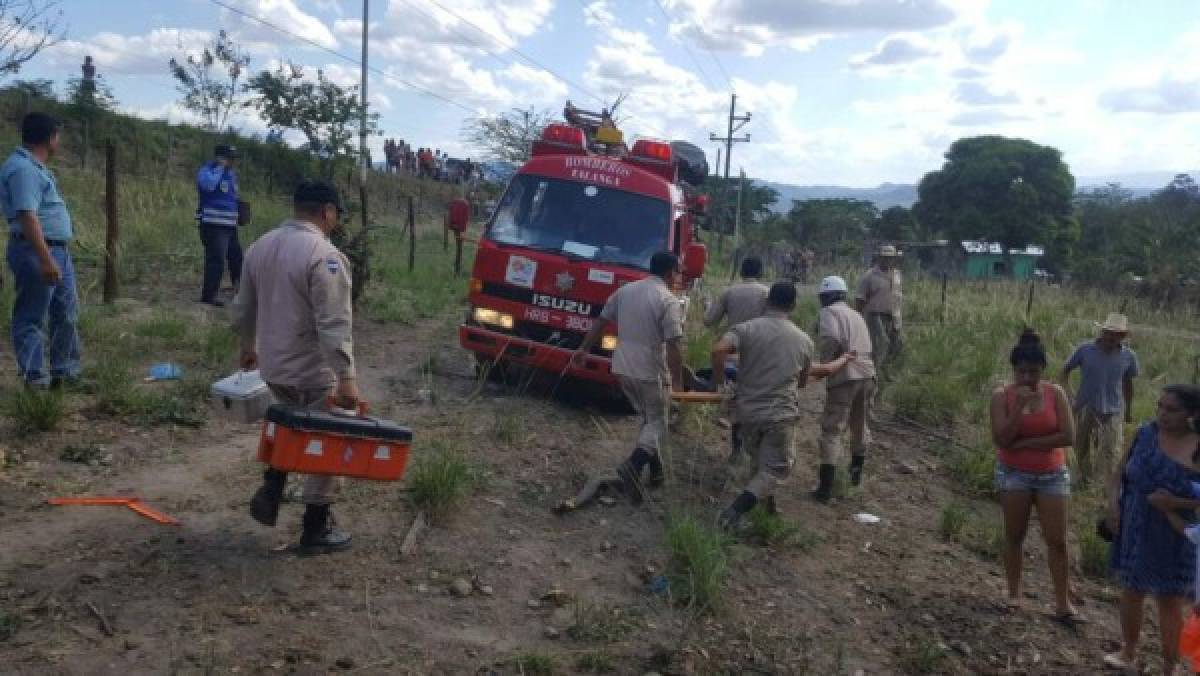 Tres muertos en brutal accidente en carretera a Olancho