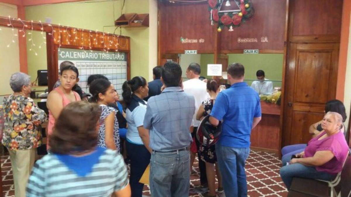 Honduras: Contribuyentes aprovechan amnistía tributaria en Comayagua