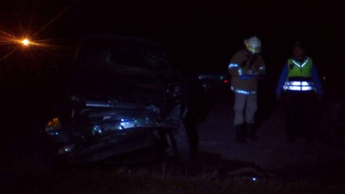 Un muerto y varios heridos tras choque en Siguatepeque