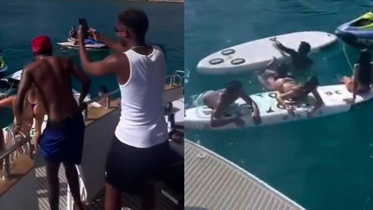 ¡Captados! Futbolistas del Barcelona son vistos en un yate lleno de mujeres en sus vacaciones