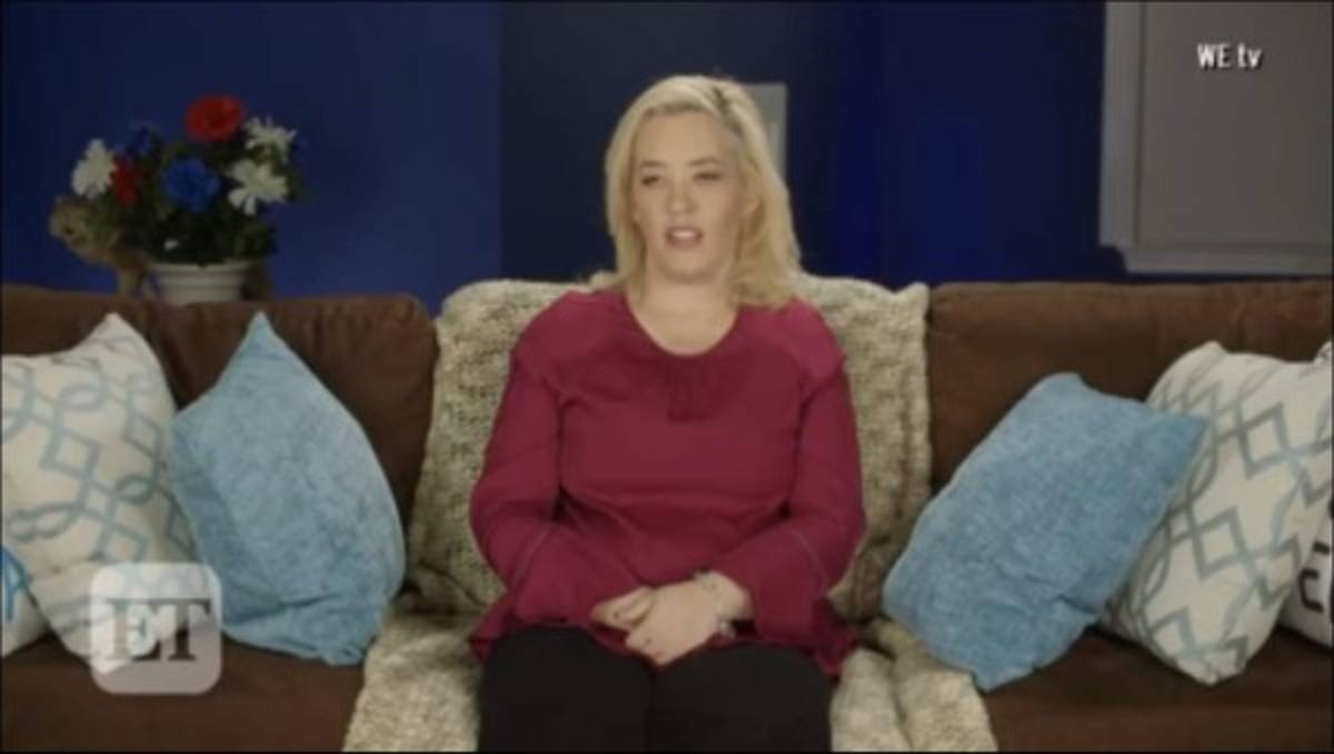 June dejó a todos sorprendidos con su nueva apariencia. Foto: Video/Entretainment Tonight