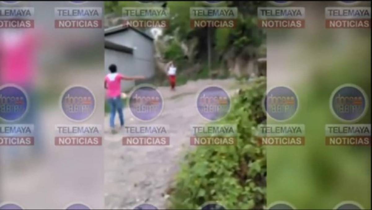 Adolescente casi deja sin nariz a otra al lanzarle una pedrada en el rostro