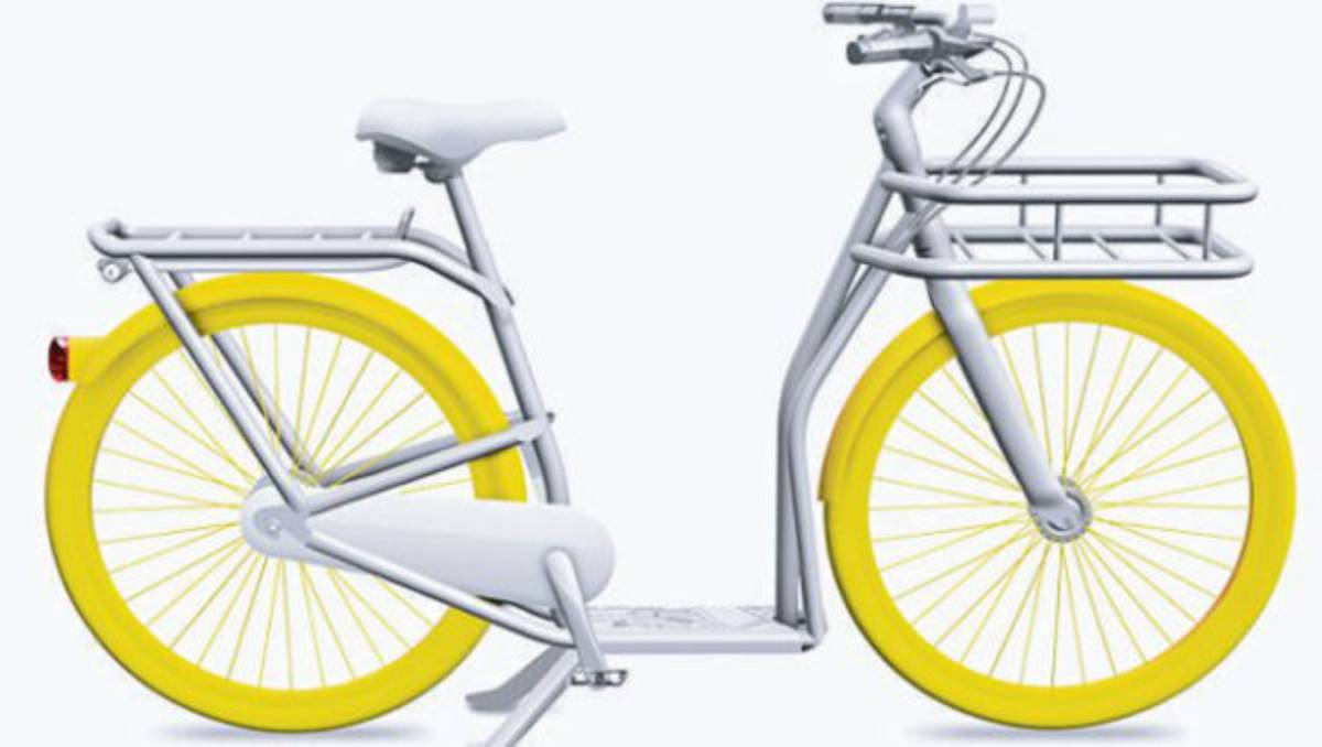 Presentan la primera scooter-bicicleta