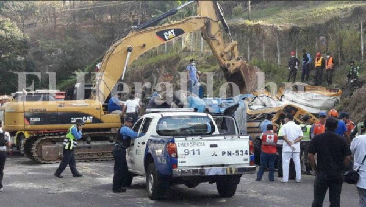 Honduras: Dictan prisión preventiva a conductor de rastra que provocó accidente en salida al sur