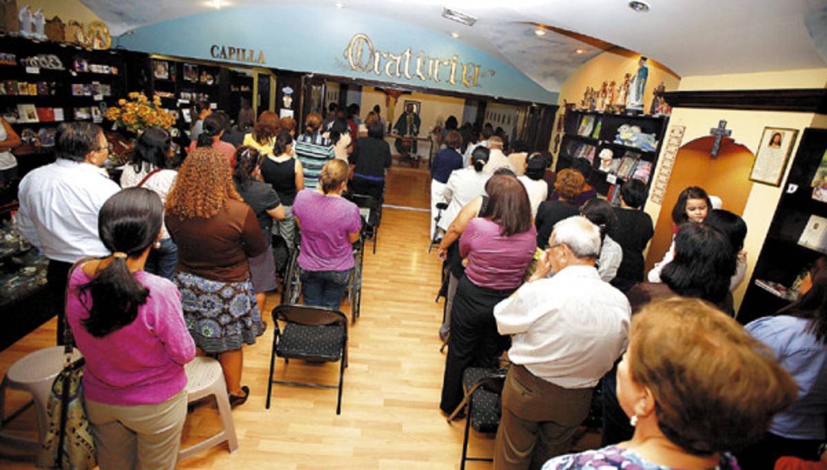 Un oasis de paz en un centro comercial