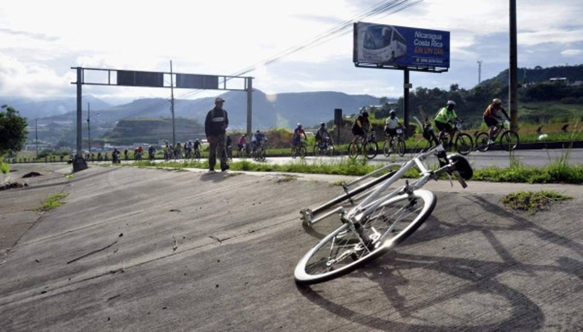 Monumental fiesta ciclística en Honduras