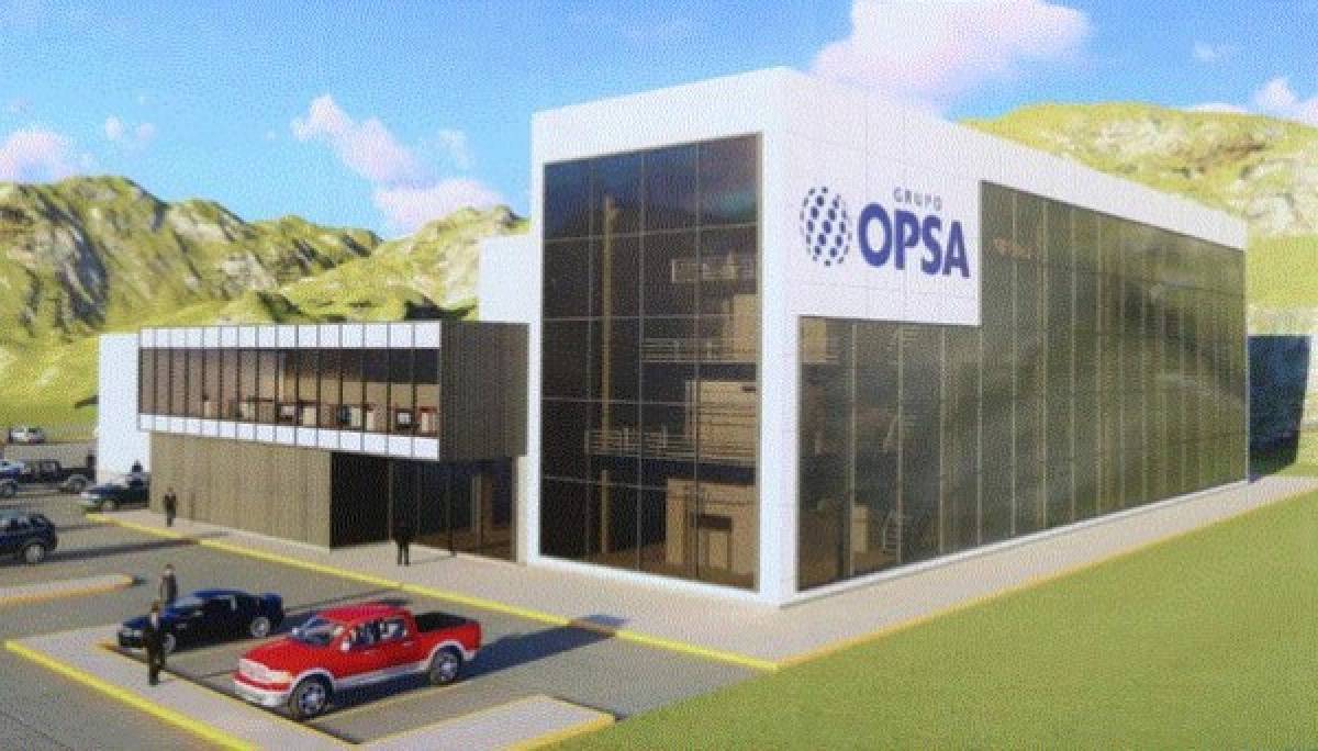 Grupo Opsa coloca primera piedra de su Centro Nacional de Operaciones en Siguatepeque