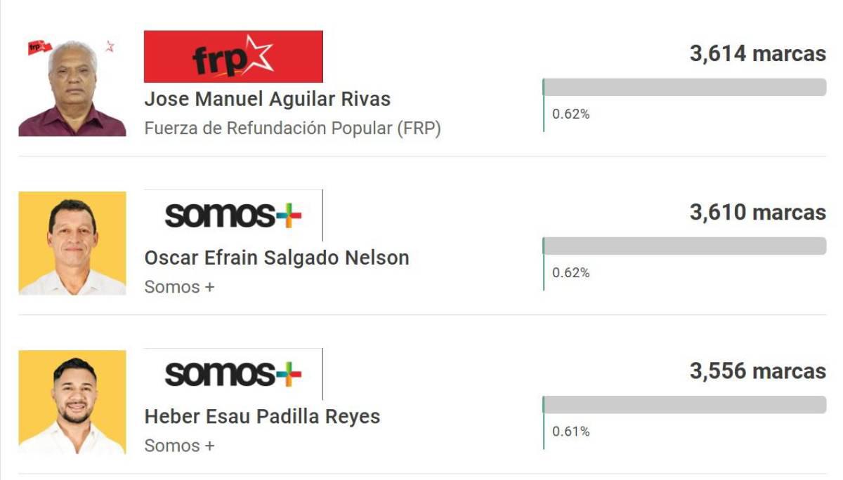 Presidentes de equipos y ex árbitro que buscan una candidatura de diputado