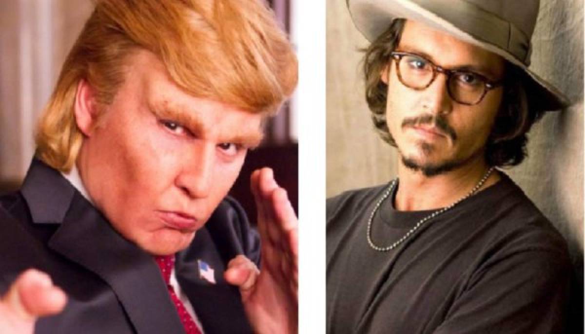 Johnny Depp personifica a Donald Trump en una película paródica  
