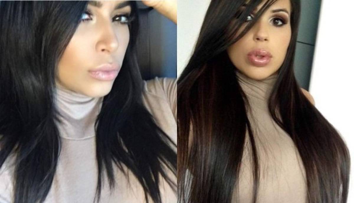 Hija de Laura Bozzo se copia look y poses de Kim Kardashian