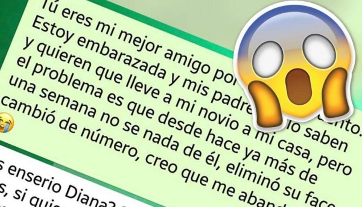 WhatsApp: Le contó a su amigo que estaba embarazada y el desenlace es inesperado