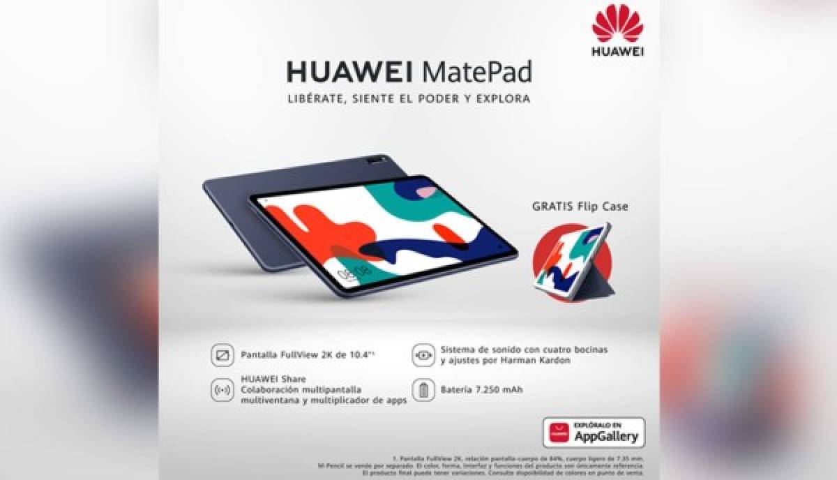 Las tablets Huawei MatePad llegan a Honduras para todos los profesionales
