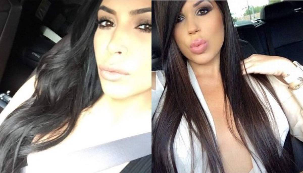 Hija de Laura Bozzo se copia look y poses de Kim Kardashian