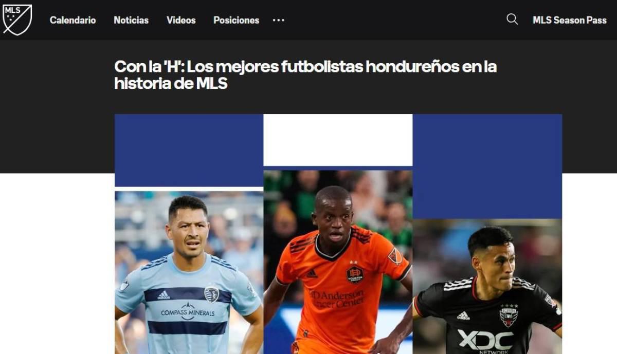 Los mejores futbolistas hondureños que han jugado en Estados Unidos, según la MLS