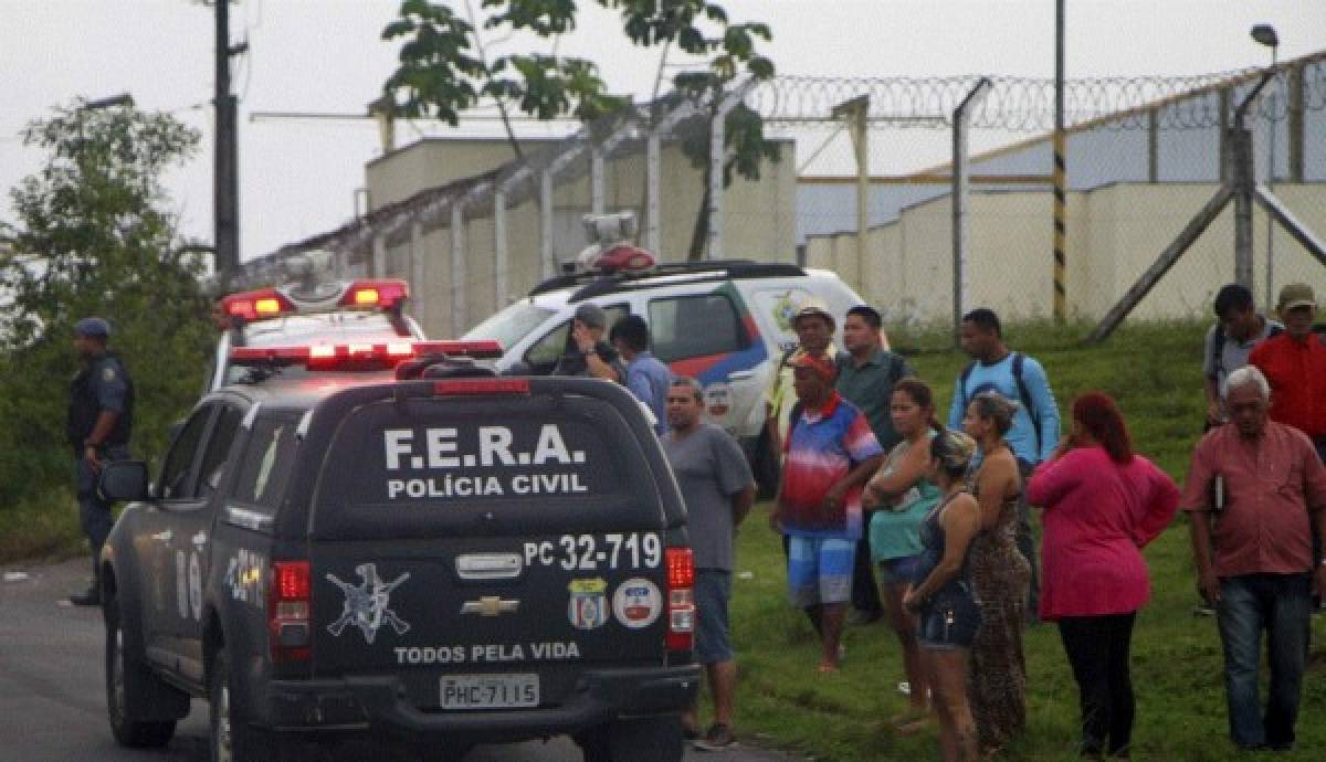 Fotos: Horrenda carnicería en cárcel de Brasil; al menos 60 presos muertos