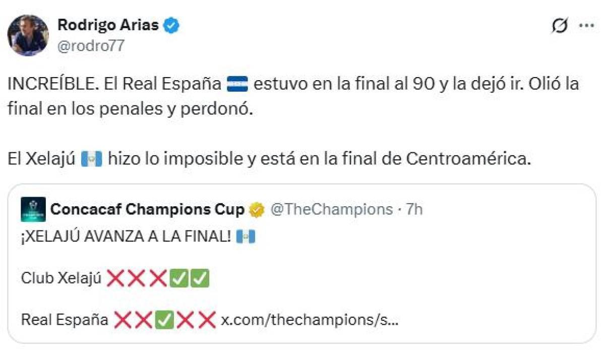Así reaccionaron los medios y periodistas tras eliminación de Real España de Copa Centroamericana