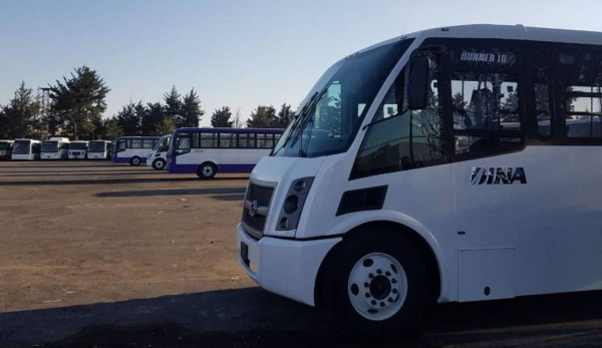 Estricto monitoreo de rutas tendrán los nuevos autobuses en la capital de Honduras