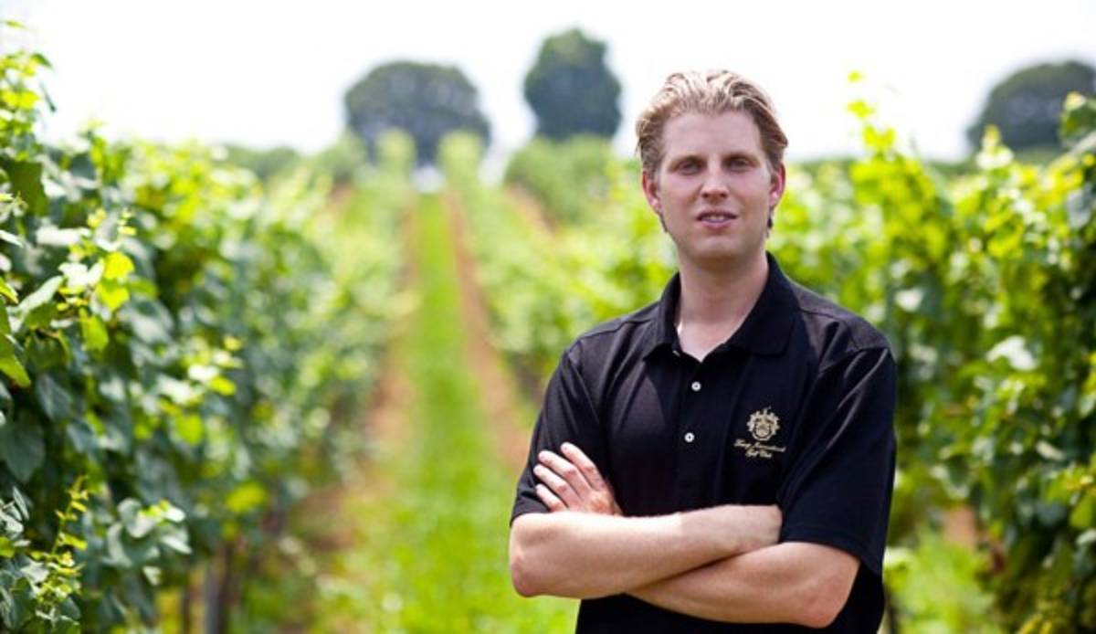 Viñedo de hijo de Trump busca más trabajadores extranjeros