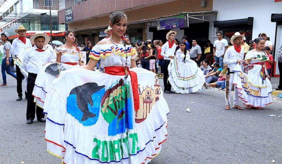 Orgullo patrio en todos los rincones de Honduras