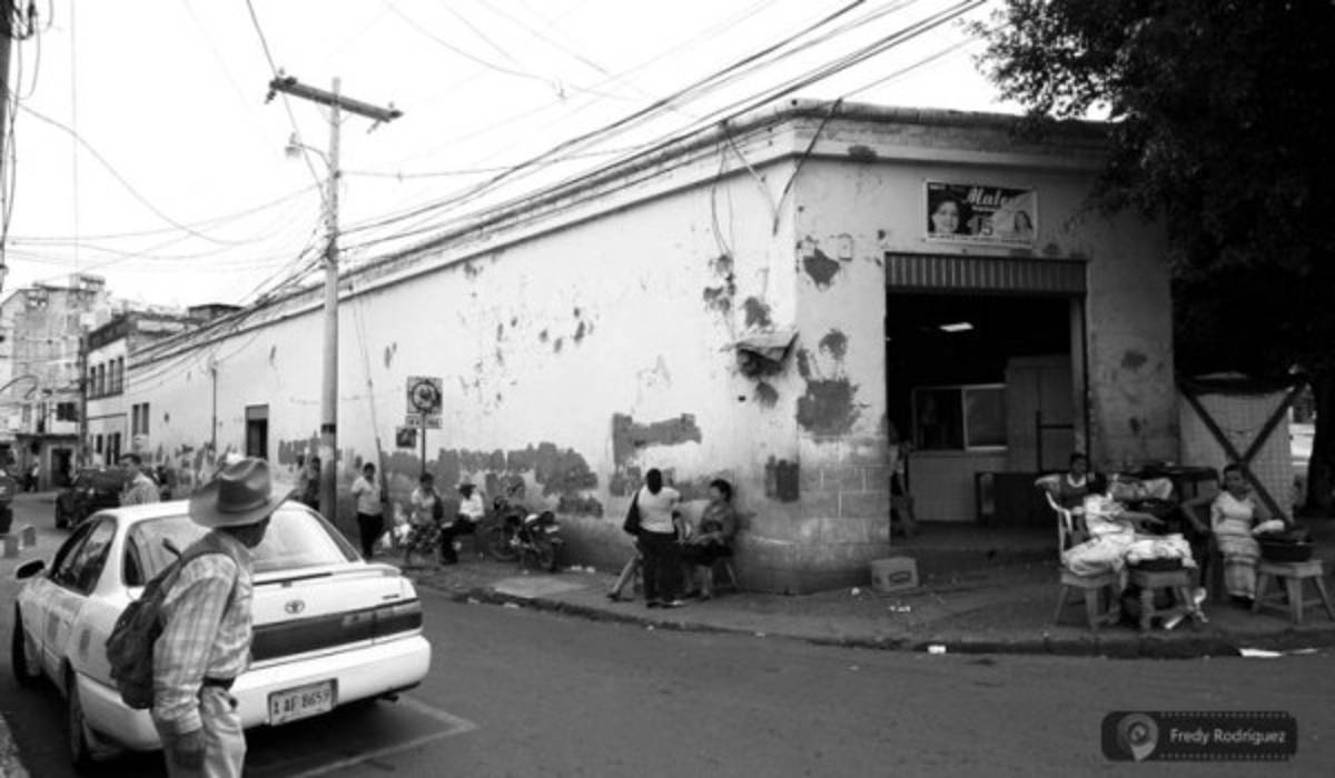 Tegucigalpa en blanco y negro