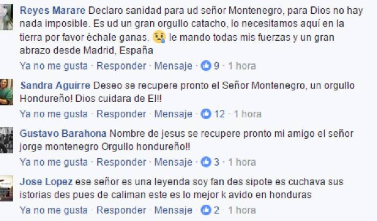 Honduras: Dan de alta al periodista Jorge Montenegro tras descartar trombosis