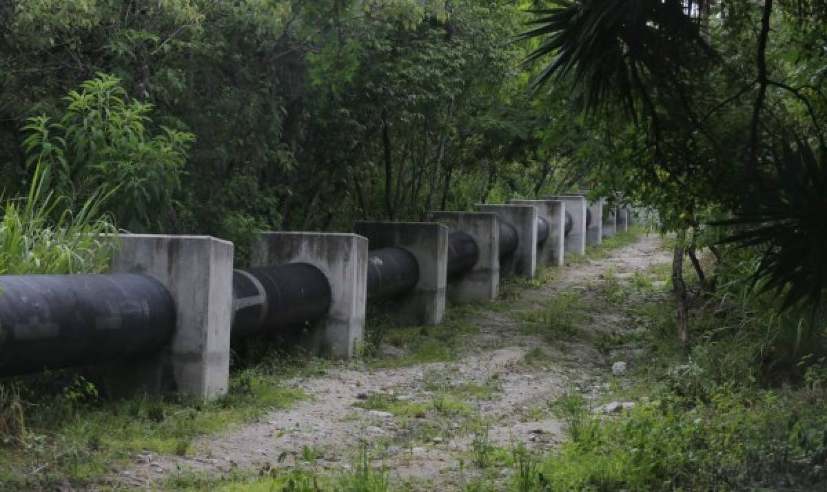 El trasvase ya inició operaciones en diez colonias de la capital de Honduras