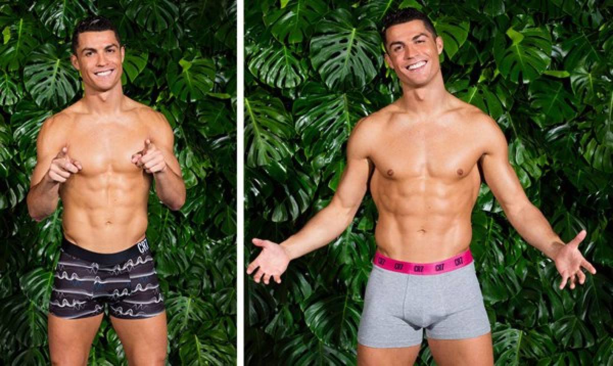 Cristiano Ronaldo derrocha sensualidad al posar para su línea de calzoncillos