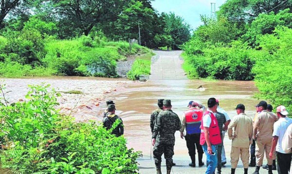 Extienden alertas por la llegada de más lluvias a todo el territorio hondureño