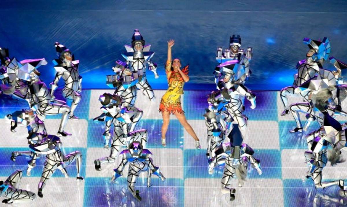 Katy Perry se roba el show en el Super Bowl
