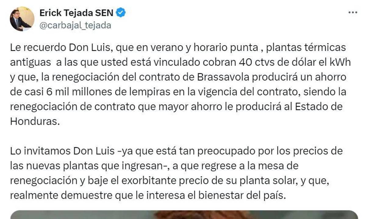 Presidenta Xiomara Castro reprende a su hijo en redes sociales: “no comparto tus opiniones”
