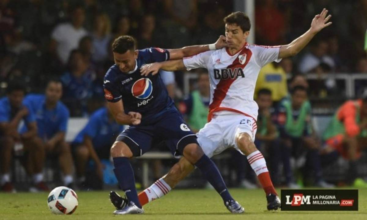 Sin mucho esfuerzo, River le ganó a Motagua acabando con el sueño