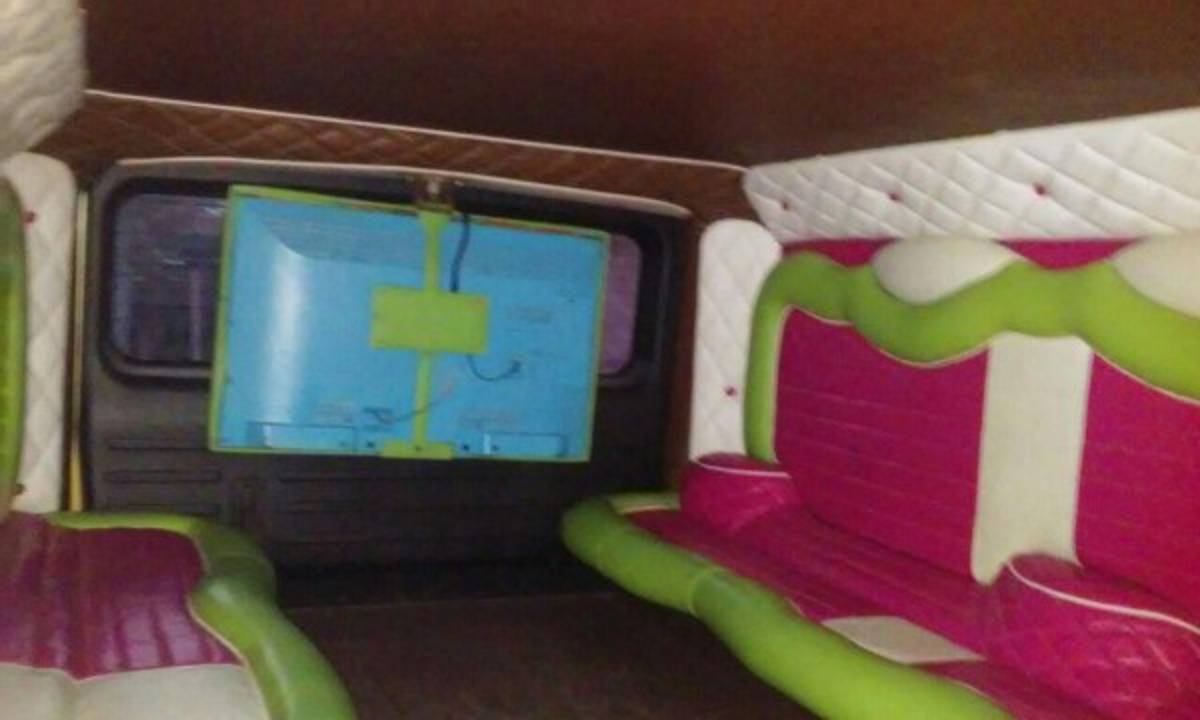 Así es el interior de la lujosa Hummer incautada a Los Peludos