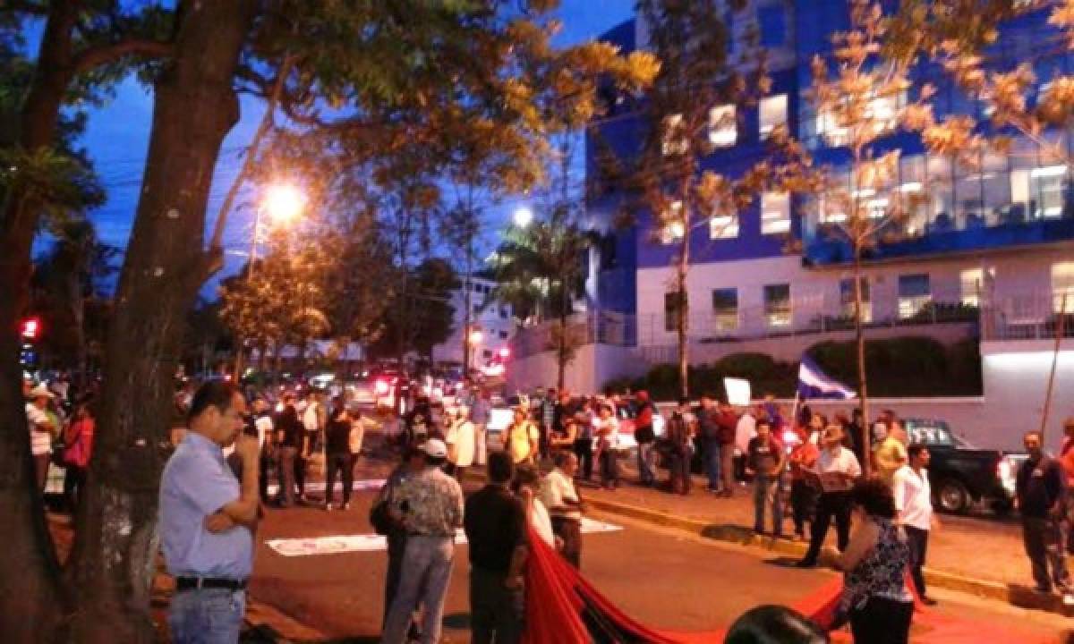Honduras: 'Indignados' protestaron en la capital