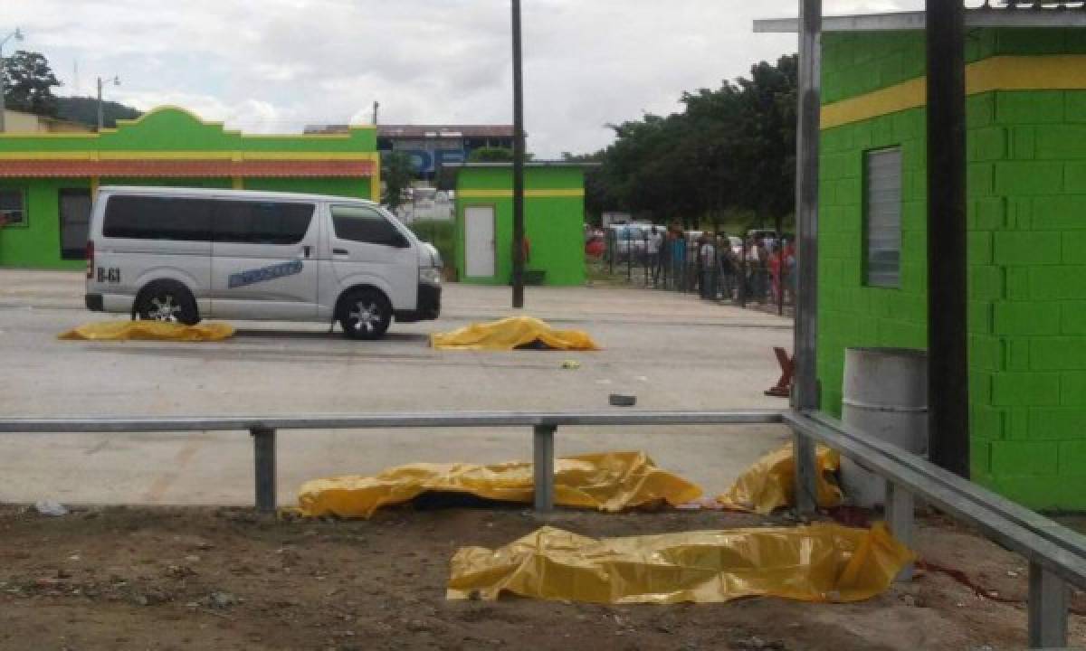 Ocho muertos deja balacera en el norte de Honduras
