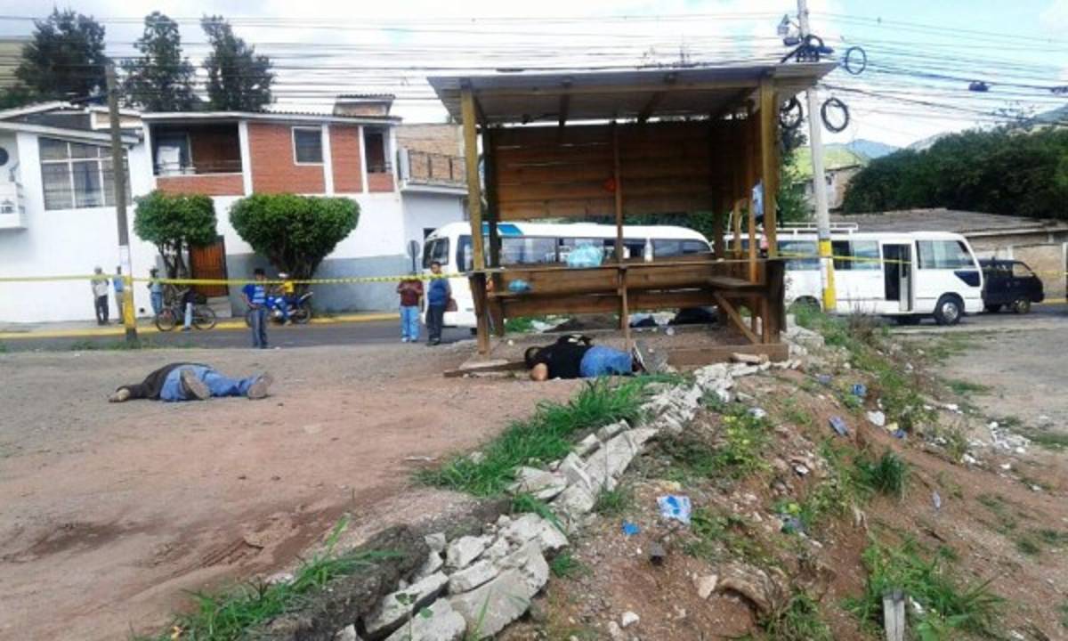 Matan a vendedor y despachador de buses en la capital de Honduras